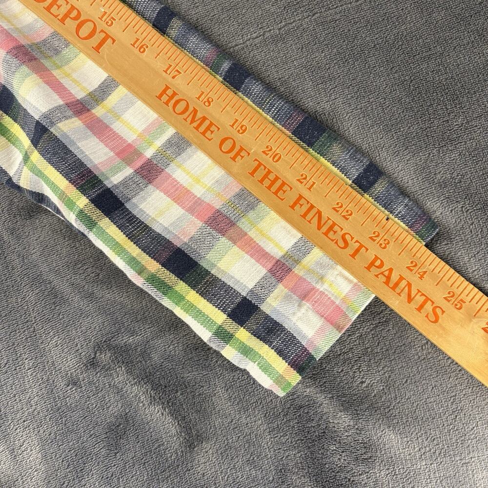 Merona Women’s Plaid Drawstring 4 Button Pullover Hoodie Jacket Size Large - Picture 15 of 15